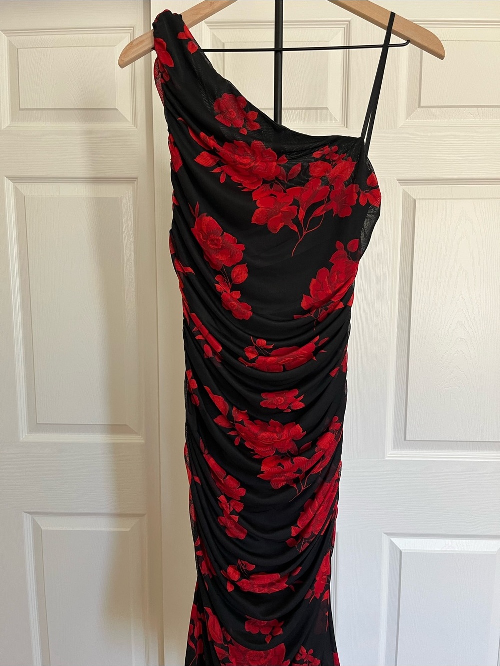 One-Shoulder Maxi Dress